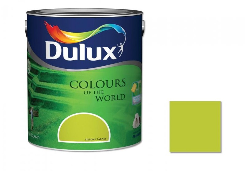Farba lateksowa Dulux Kolory Świata Zielone Tarasy