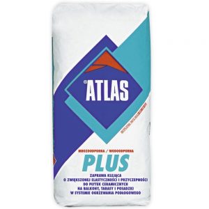 Elastyczna zaprawa klejąca Plus S1 Atlas, 25kg
