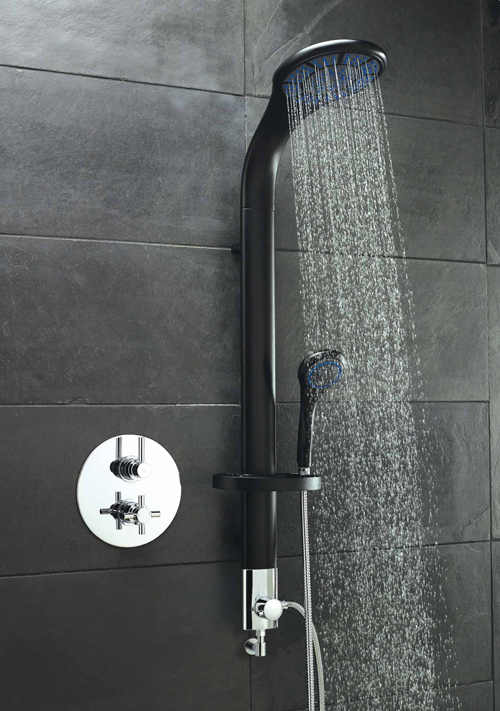 oczyszczający filtr w słuchawce prysznicowej